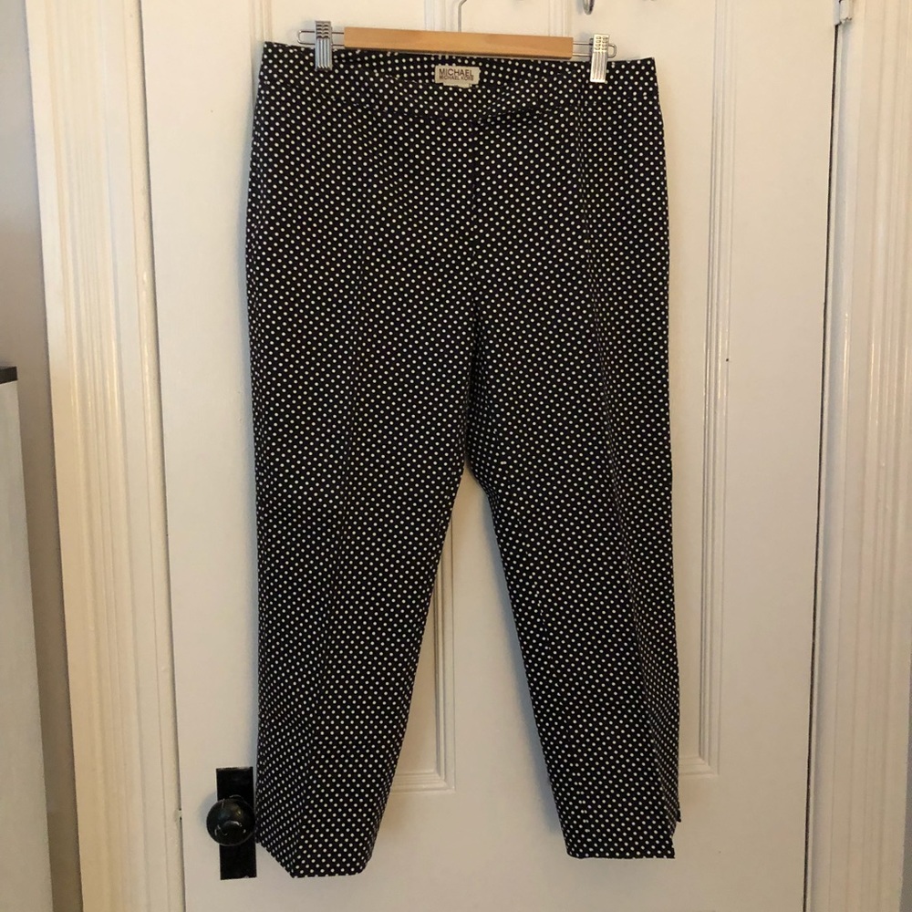 MICHAEL Michael Kors PolkaDot Cropped Pants (New!)